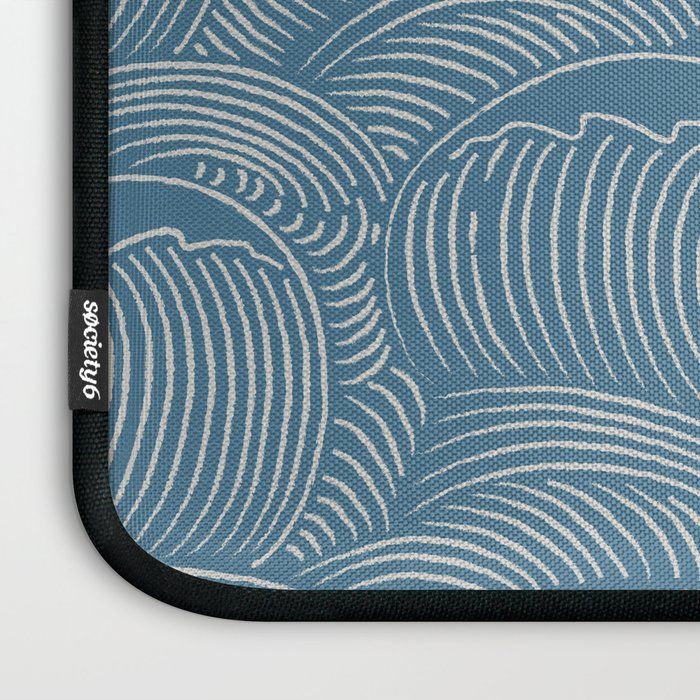 Cat Waves Pattern 2 Laptop Sleeve Gallery Image 3