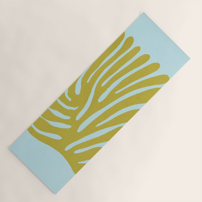 Earls Green & Onahau: Matisse Paper Cutouts 11 Yoga Mat Gallery Image 1