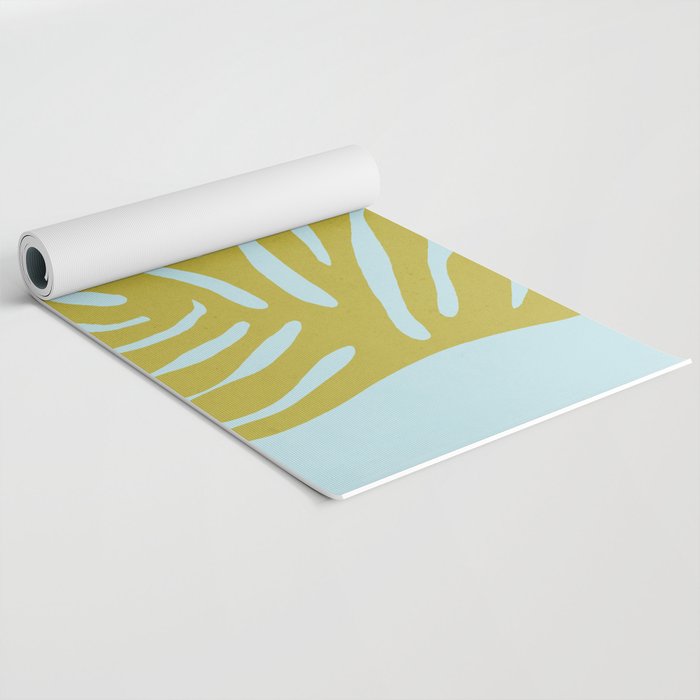 Earls Green & Onahau: Matisse Paper Cutouts 11 Yoga Mat Gallery Image 2
