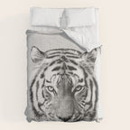 Tiger - Black & White Comforter Gallery Image 6