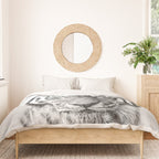 Tiger - Black & White Duvet Cover Gallery Image 3
