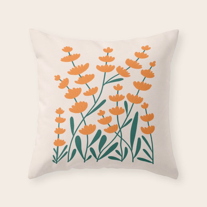 Cosmos & Eden Throw Pillow Gallery Image 6
