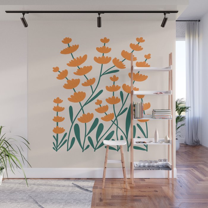 Cosmos & Eden Wall Mural Gallery Image 1