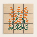 Cosmos & Eden Wood Wall Art Gallery Image 1