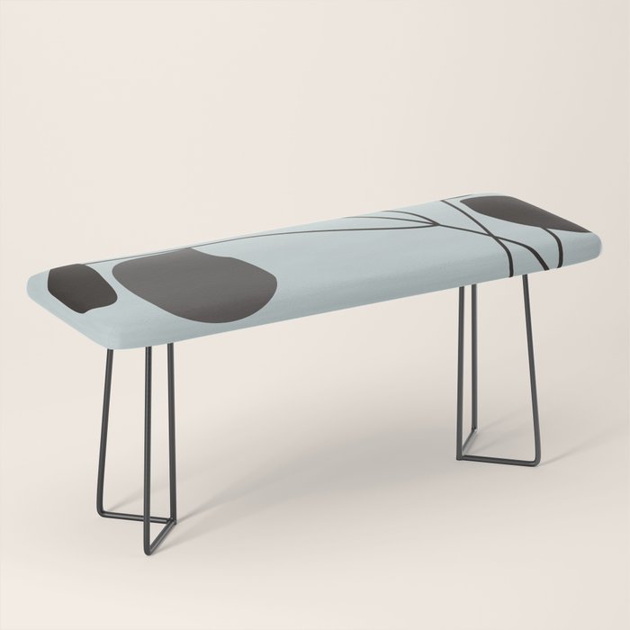 White Vase  Bench Gallery Image 1