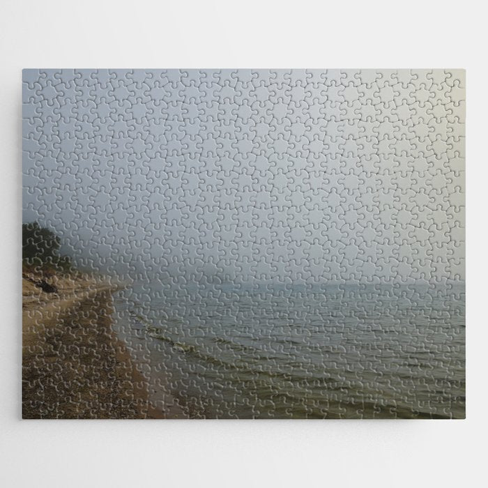 Walking Meditation x Michigan photograph travel photo water Jigsaw Puzzle Gallery Image 1