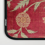 Vintage Distressed Red Floral Laptop Sleeve Gallery Image 3