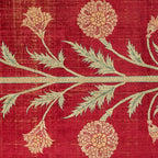Vintage Distressed Red Floral Coffee Mug Gallery Image 2