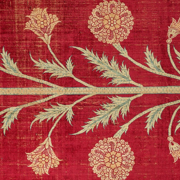 Vintage Distressed Red Floral Coffee Mug Gallery Image 2