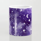 Zodiac Watercolor Ultraviolet Coffee Mug Gallery Image 4