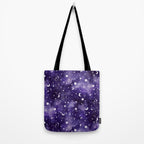 Zodiac Watercolor Ultraviolet Tote Bag Gallery Image 2