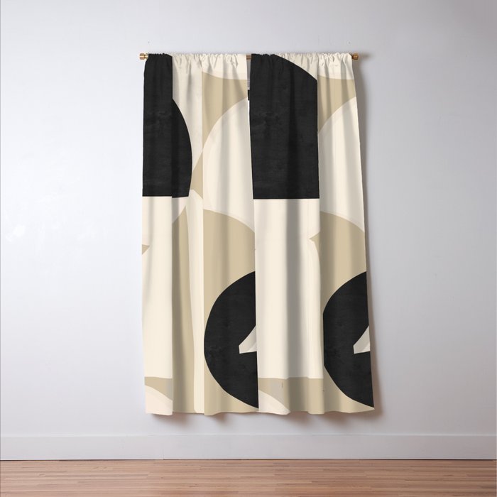 Minimal Abstraction 7 Window Curtain Gallery Image 3