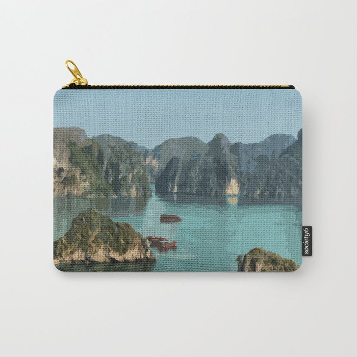 Visit Háº¡ Long Bay Carry All Pouch Gallery Image 1
