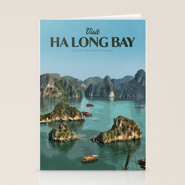 Visit Háº¡ Long Bay Stationery Card Gallery Image 2
