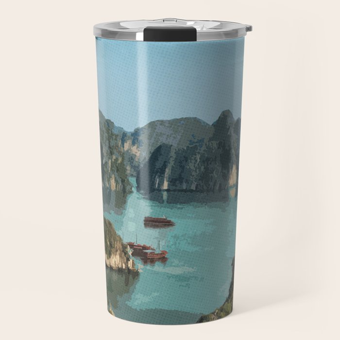 Visit Háº¡ Long Bay Travel Mug Gallery Image 1