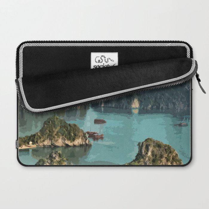 Visit Háº¡ Long Bay Laptop Sleeve Gallery Image 2