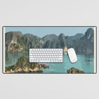 Visit Háº¡ Long Bay Desk Mat Gallery Image 1