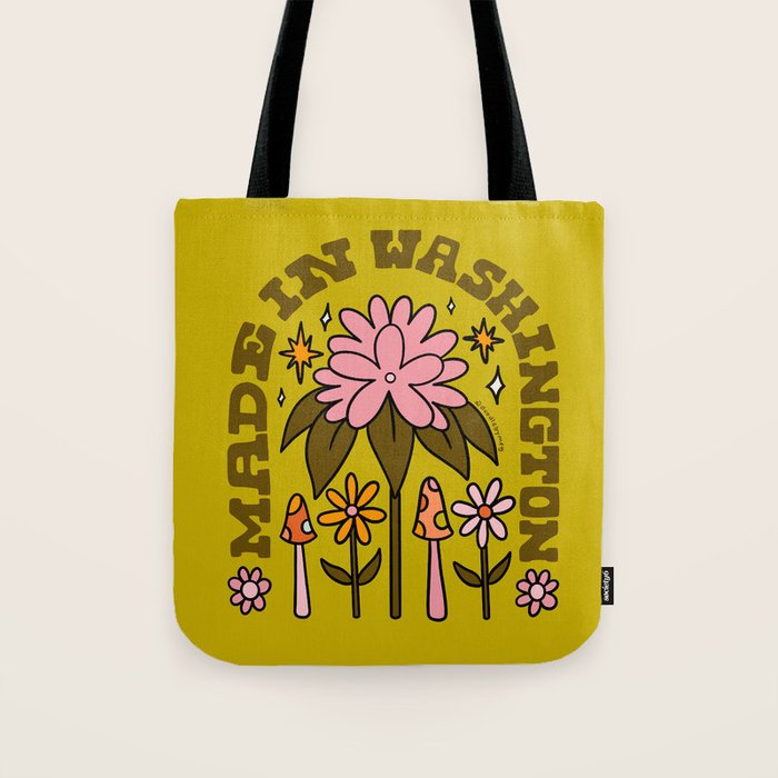 Made In Washington Tote Bag Gallery Image 1