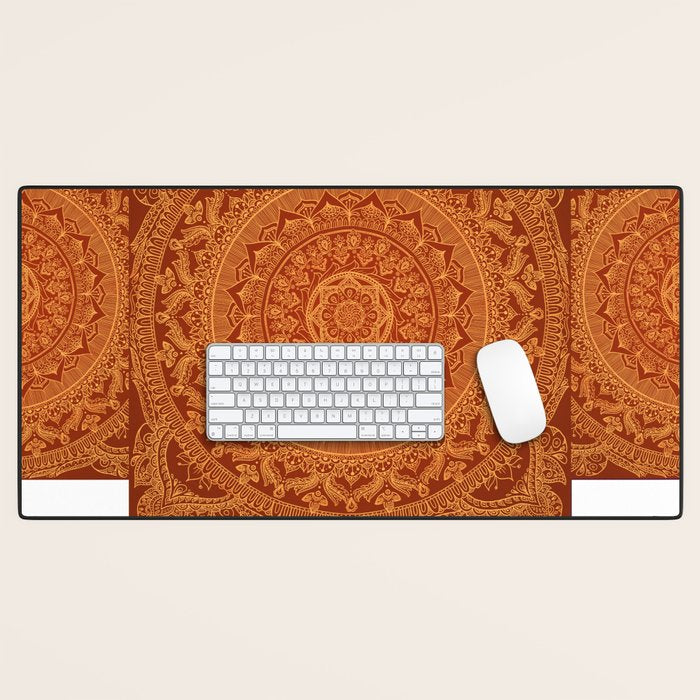 Mandala Spice Desk Mat Gallery Image 1