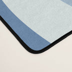 Retro 70s Butterfly in Ocean Blue Desk Mat Gallery Image 4