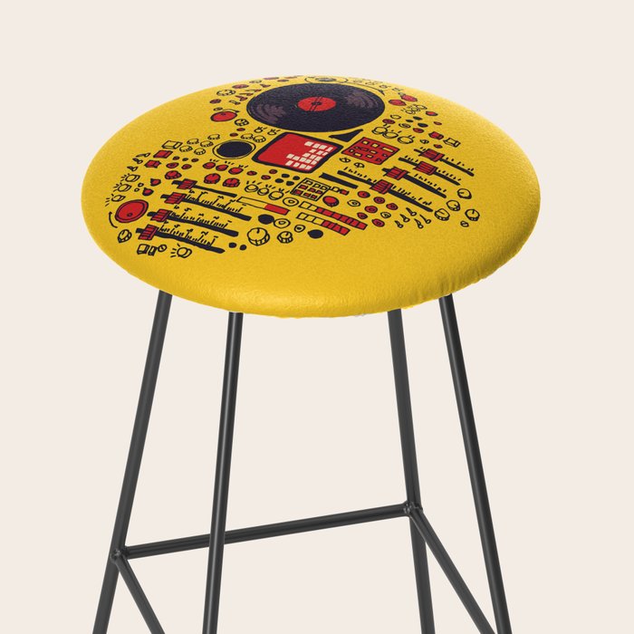 Music in every heartbeat Stool Gallery Image 2