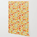 Peaches - Green Leaves Wallpaper Gallery Image 2