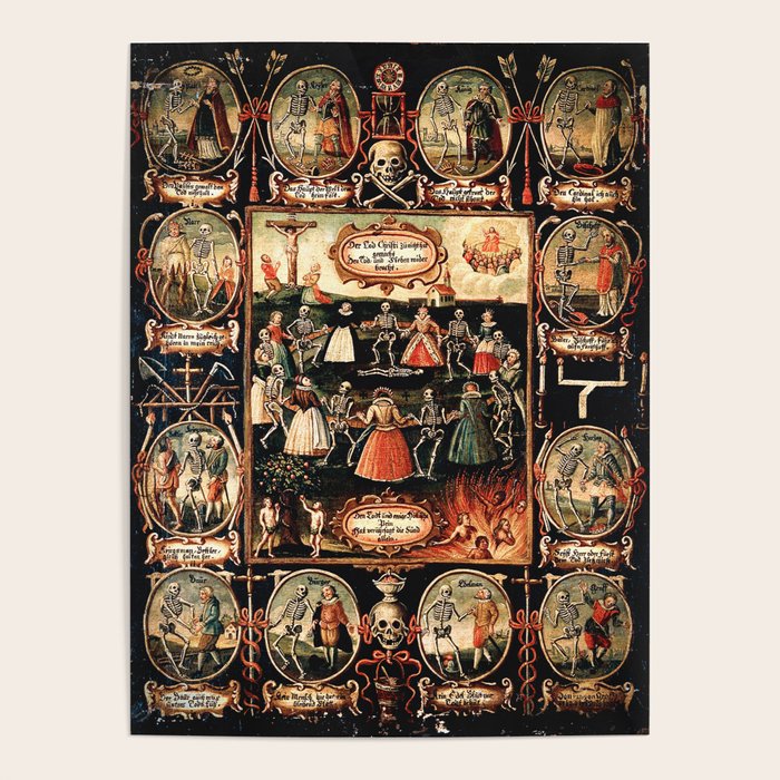 Hans Holbein - The dance of death Poster Gallery Image 4
