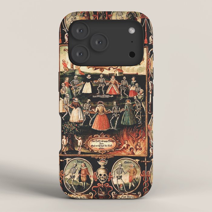 Hans Holbein - The dance of death iPhone Case Gallery Image 3
