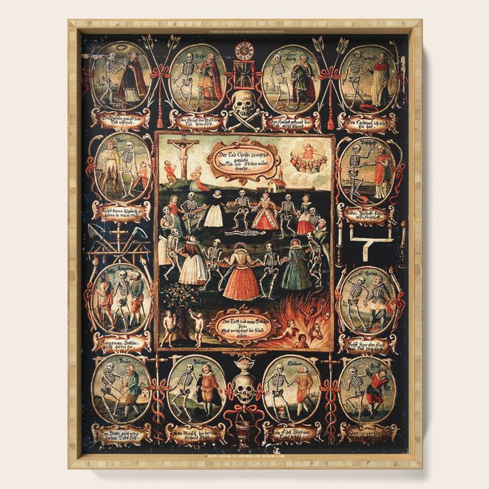 Hans Holbein - The dance of death Serving Tray Gallery Image 1