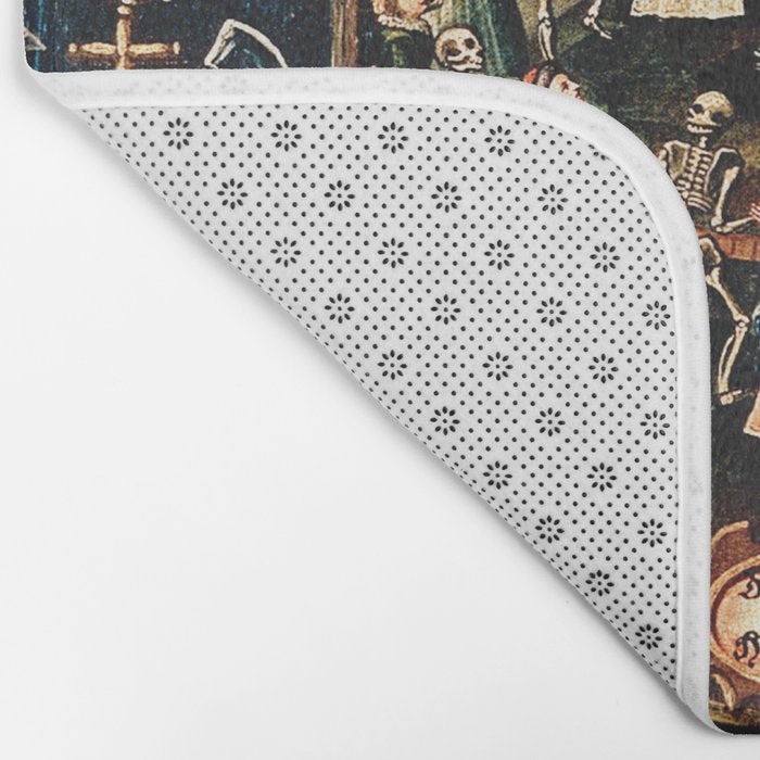 Hans Holbein - The dance of death Bath Mat Gallery Image 2