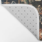 Hans Holbein - The dance of death Bath Mat Gallery Image 2