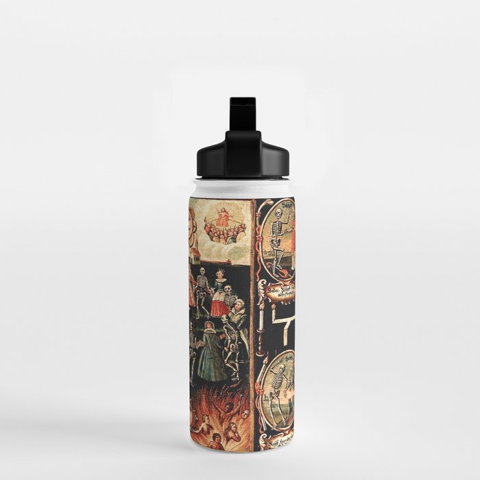 Hans Holbein - The dance of death Water Bottle Gallery Image 2