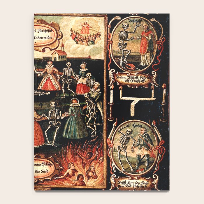 Hans Holbein - The dance of death Notebook Gallery Image 4