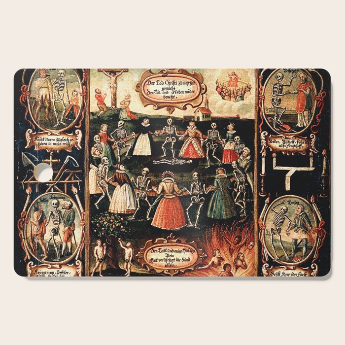 Hans Holbein - The dance of death Cutting Board Gallery Image 1