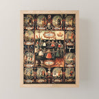 Hans Holbein - The dance of death Mini Art Print Gallery Image 1