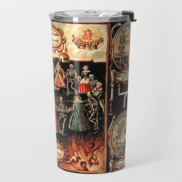 Hans Holbein - The dance of death Travel Mug Gallery Image 2
