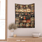 Hans Holbein - The dance of death Wall Tapestry Gallery Image 2