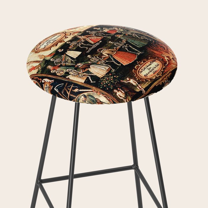 Hans Holbein - The dance of death Stool Gallery Image 2