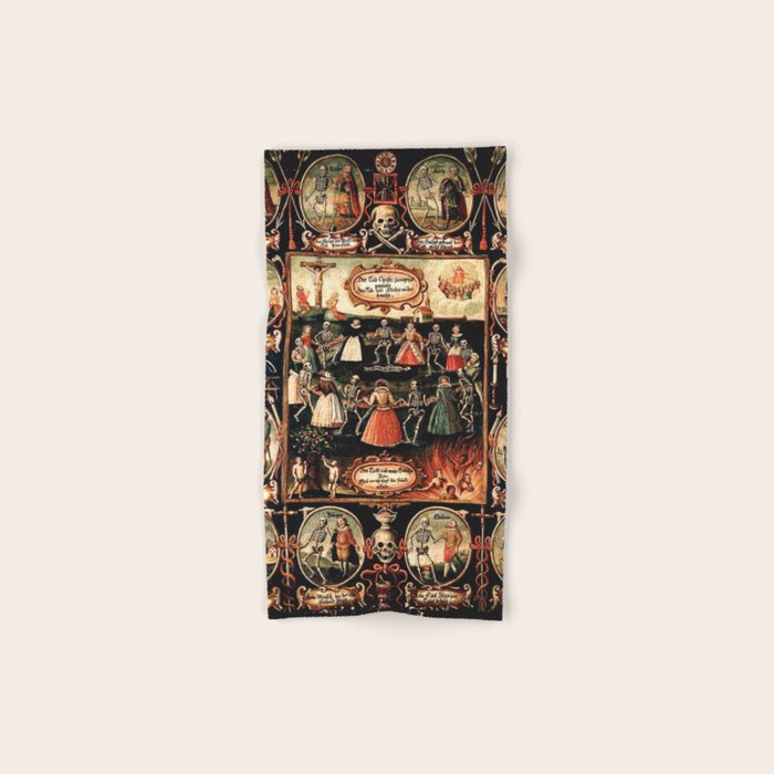 Hans Holbein - The dance of death Bath Towel Gallery Image 1