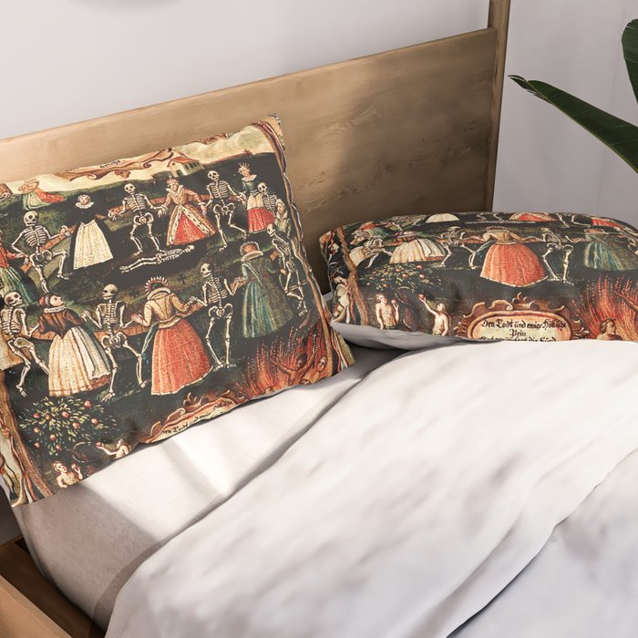 Hans Holbein - The dance of death Pillow Sham Gallery Image 2