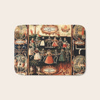 Hans Holbein - The dance of death Bath Mat Gallery Image 1