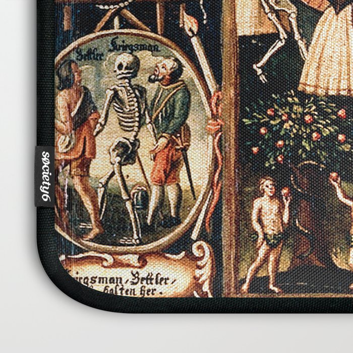 Hans Holbein - The dance of death Laptop Sleeve Gallery Image 3