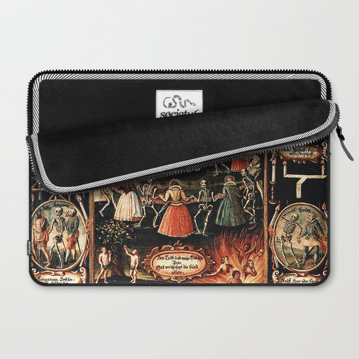 Hans Holbein - The dance of death Laptop Sleeve Gallery Image 2