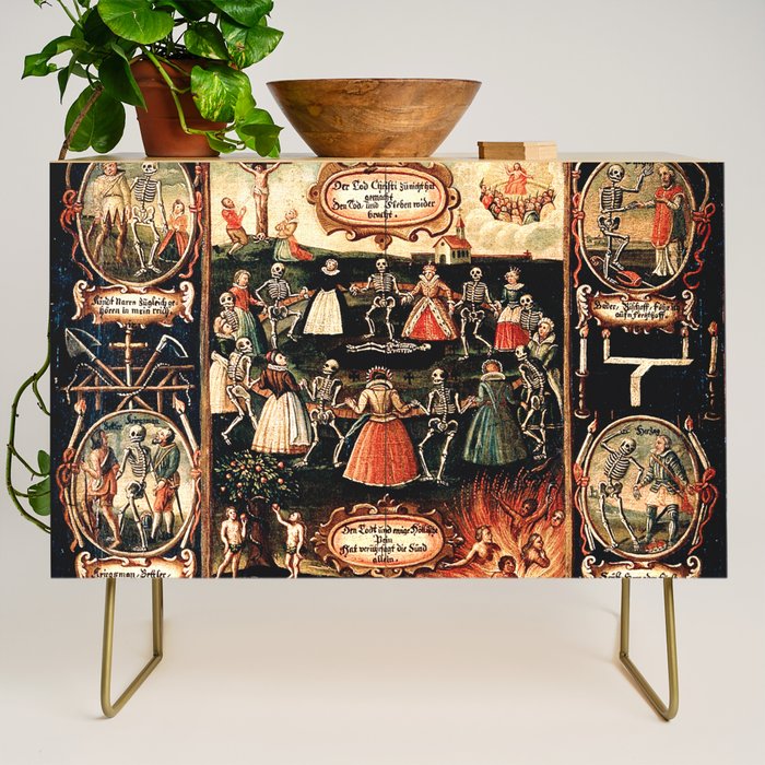 Hans Holbein - The dance of death Credenza Gallery Image 1