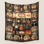Hans Holbein - The dance of death Wall Tapestry Gallery Image 4