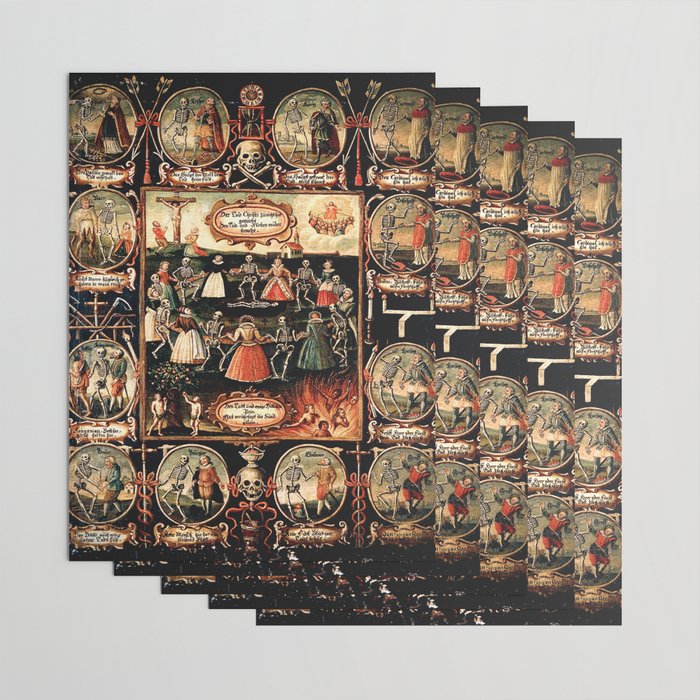 Hans Holbein - The dance of death Wrapping Paper Gallery Image 3
