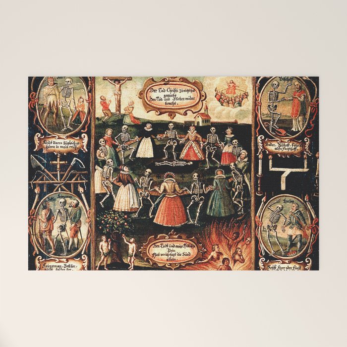 Hans Holbein - The dance of death Welcome Mat Gallery Image 1