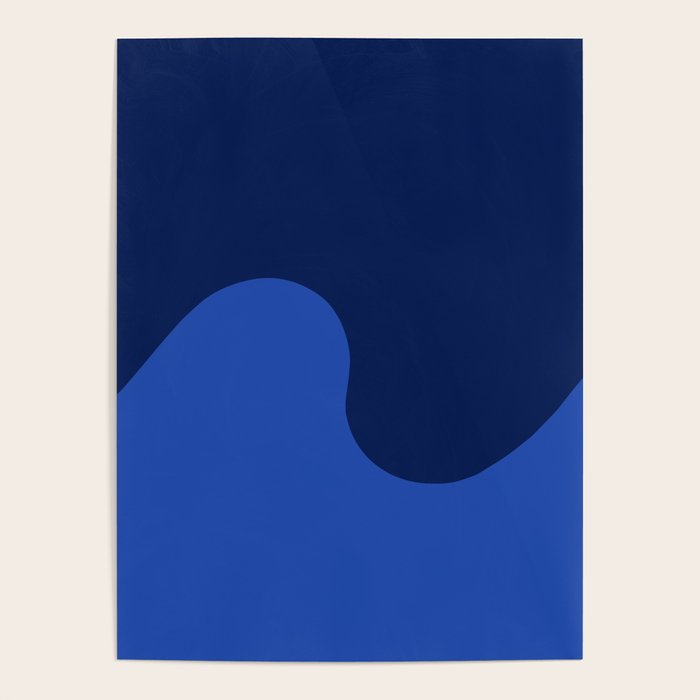 Wave Swirl Deep Sea Poster Gallery Image 4