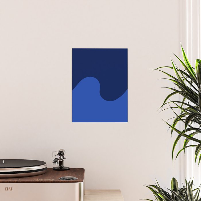 Wave Swirl Deep Sea Poster Gallery Image 2