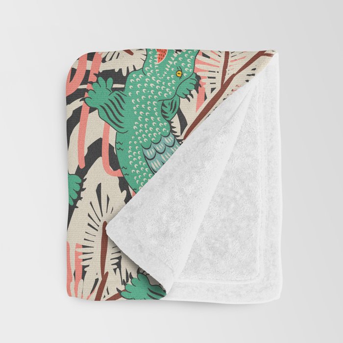 BAZAAR MAXIMA GATOR Throw Blanket Gallery Image 3